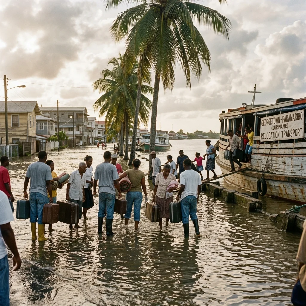 Coastal Flooding Guyana
