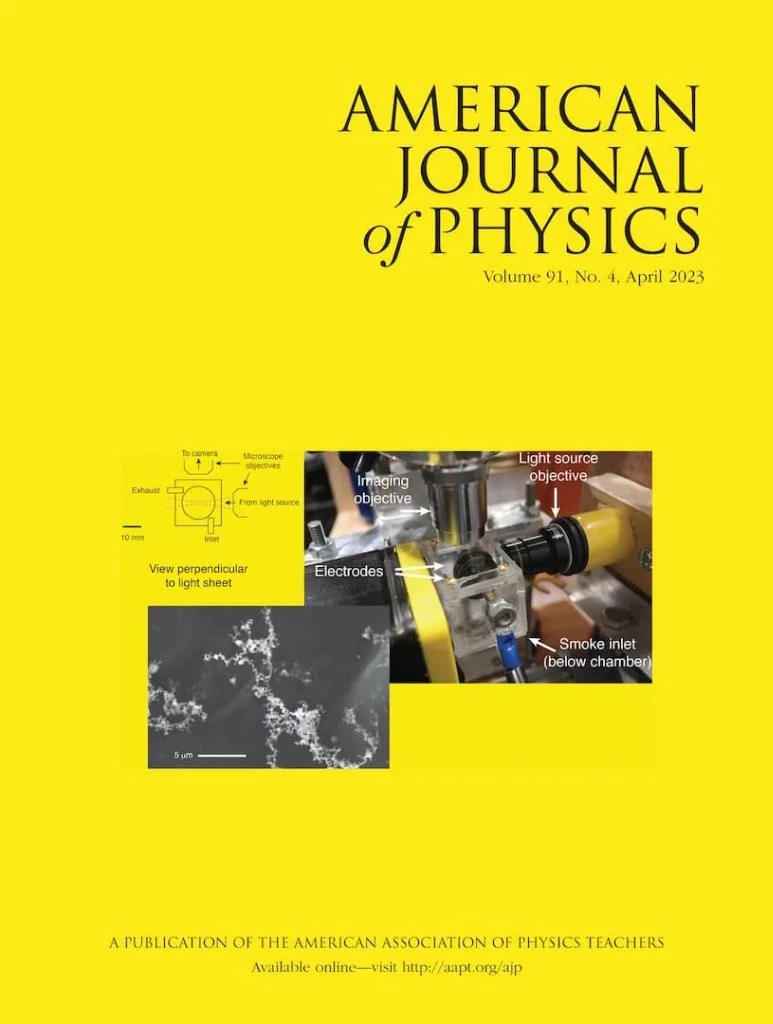 American Journal of Physics cover